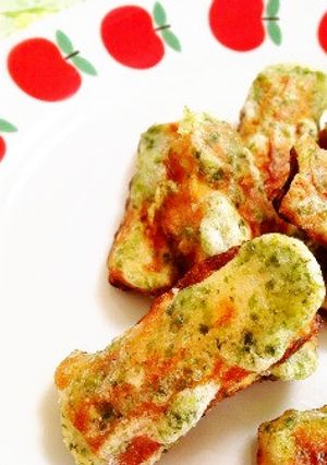 ちくわの和風ドレ磯部揚げ-レシピのメイン写真