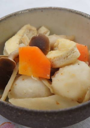 我が家流・根菜の煮物-レシピのメイン写真