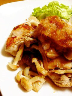 ご飯お代わり~✽和風おろしチキンステーキ-レシピのメイン写真