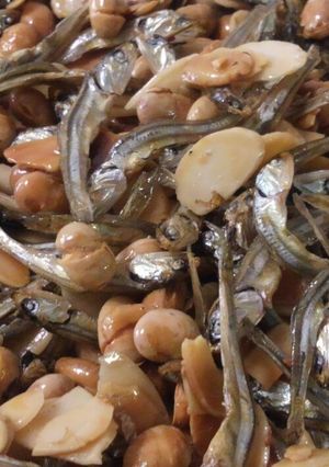 残った節分豆で砂糖醤油がらめ-レシピのメイン写真