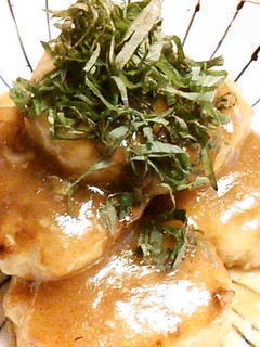 【和風ドレ】はんぺんとお豆腐の鶏つくね。-レシピのメイン写真