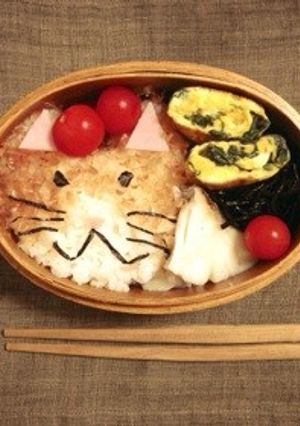猫のおかか弁当-レシピのメイン写真