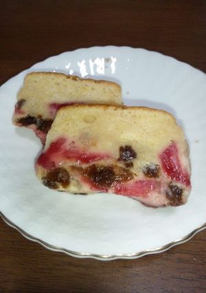 ゴロっと★イチゴのパウンドケーキ-レシピのメイン写真