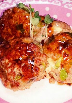 簡単美味しいチーズつくね♡-レシピのメイン写真