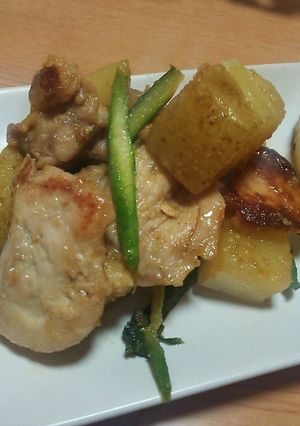 春が来た♪鶏胸肉のオリーブオイル炒め☆-レシピのメイン写真