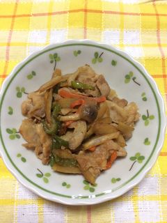 お弁当に☆豚肉野菜の焼き肉のたれ炒め-レシピのメイン写真