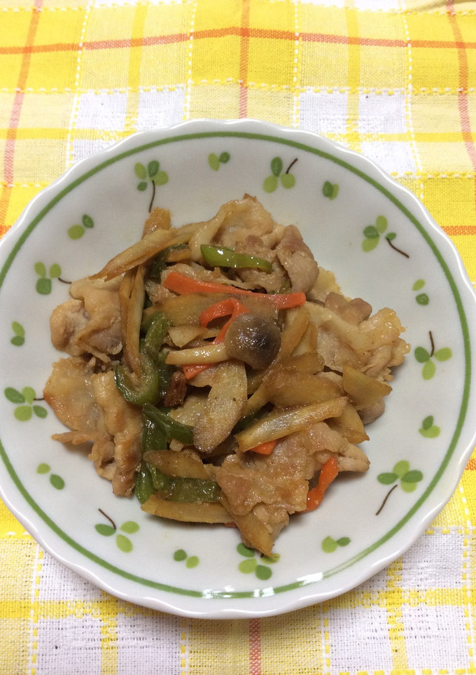 お弁当に☆豚肉野菜の焼き肉のたれ炒め-レシピのメイン写真