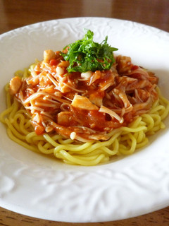 カジキときのこのトマトパスタ(≧∇≦)-レシピのメイン写真