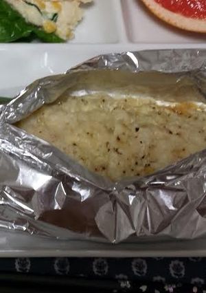 ☆簡単☆鮭のホイル焼き～玉ねぎマヨのせ～-レシピのメイン写真