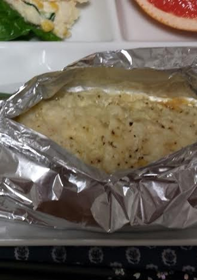 ☆簡単☆鮭のホイル焼き～玉ねぎマヨのせ～-レシピのメイン写真