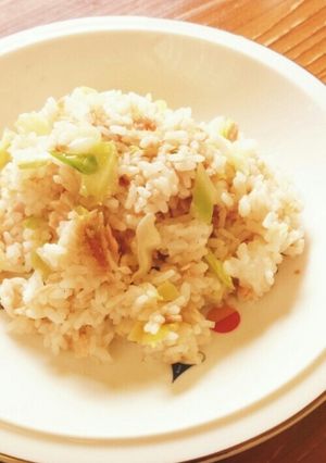 ツナ&キャベツチャーハン-レシピのメイン写真