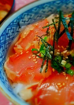 板さん直伝☆マグロの漬け丼-レシピのメイン写真