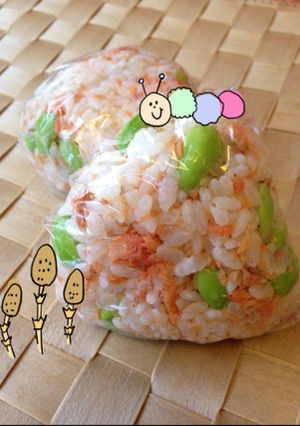 ＊春の彩りおむすび＊-レシピのメイン写真