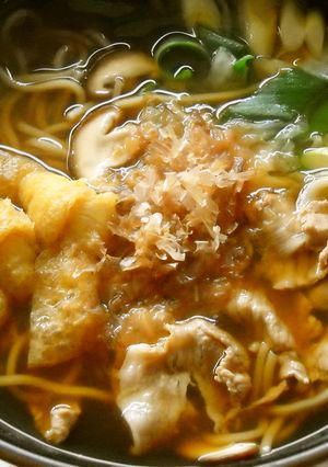 ねぎたっぷり肉そば-レシピのメイン写真