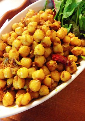 ひよこ豆のスパイスロースト: vegan-レシピのメイン写真