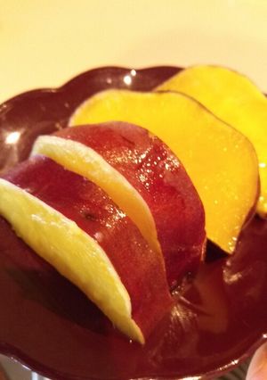ほっこり～薩摩芋の蜂蜜&ゆずれもんの甘煮-レシピのメイン写真