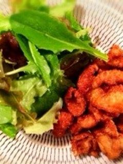 鶏皮の唐揚げ レモン塩シロップかけ-レシピのメイン写真