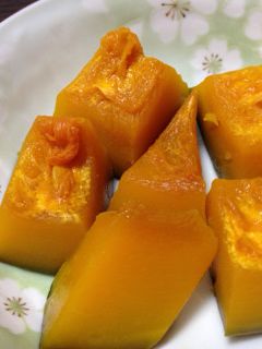 レンジで簡単!かぼちゃの煮物-レシピのメイン写真
