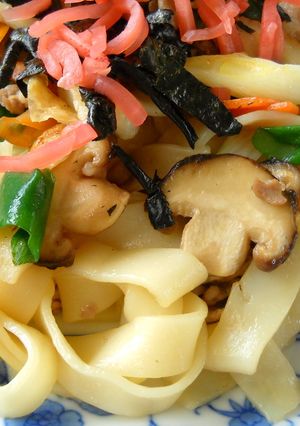 ねぎたっぷり焼きうどん-レシピのメイン写真
