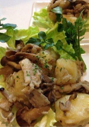 じゃがいもとアンチョビのホットサラダ-レシピのメイン写真