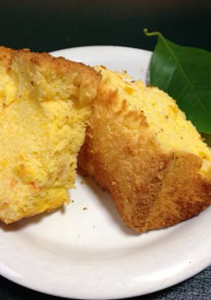 国産レモンとニンジンのシフォンケーキ-レシピのメイン写真