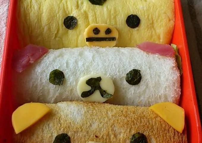 リラックマ　おにぎりセット　サンドパンメーカー リラックマおにぎりセットサンドパンメーカー