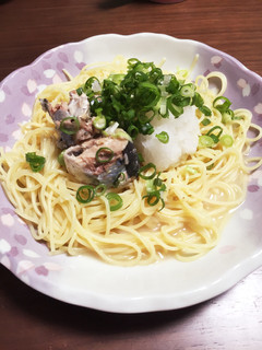 簡単!秋刀魚の水煮缶のパスタ-レシピのメイン写真
