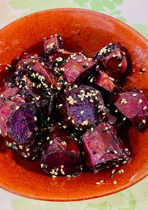 焼き芋アレンジ➡︎大学芋　カンロ飴編-レシピのメイン写真