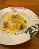 【簡単ご飯】かぼちゃのミルクリゾット
