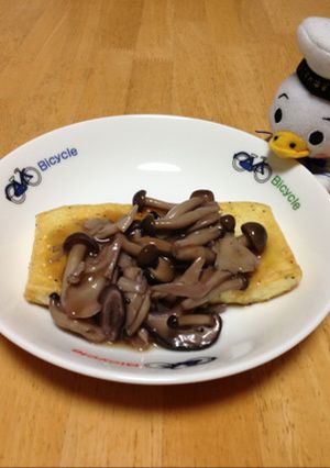 豆腐ステーキ キノコソース-レシピのメイン写真