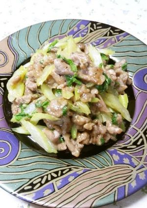 牛肉とセロリの南国風炒め♬-レシピのメイン写真