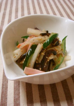 塩もみ野菜の昆布茶炒め-レシピのメイン写真