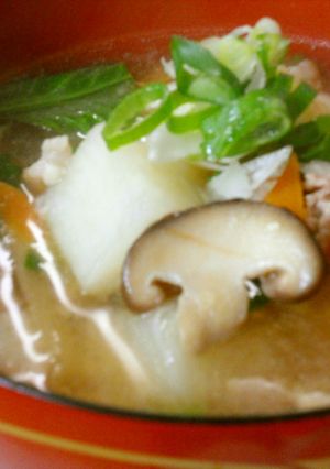 山芋のシャクッと豚汁-レシピのメイン写真