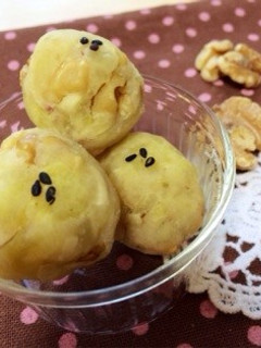 さつまいも胡桃ボール-レシピのメイン写真