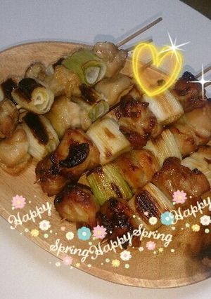 グリルで焼き鳥-レシピのメイン写真
