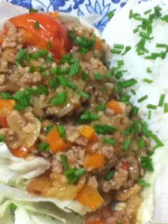 レンジ☆ひき肉納豆の甘辛炒め丼-レシピのメイン写真