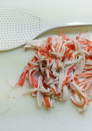 簡単3秒！カニカマほぐし！-レシピのメイン写真