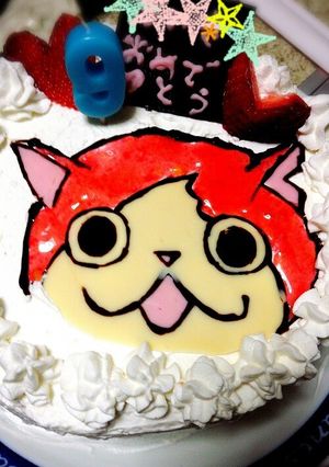 妖怪ウォッチ☆キャラケーキ-レシピのメイン写真