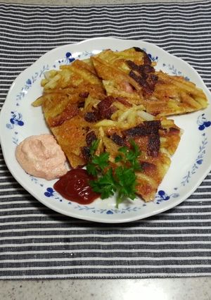 簡単☆新じゃがのカリカリ焼きポテト-レシピのメイン写真