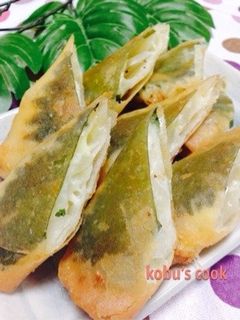 ☆新玉ねぎとチーズの春巻き☆-レシピのメイン写真