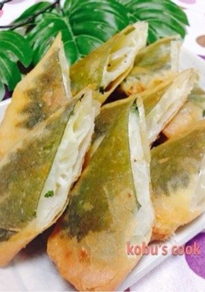 ☆新玉ねぎとチーズの春巻き☆-レシピのメイン写真