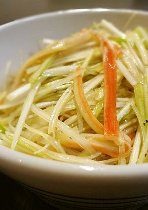 ねぎとカニかまのごま油じゅ～♪-レシピのメイン写真