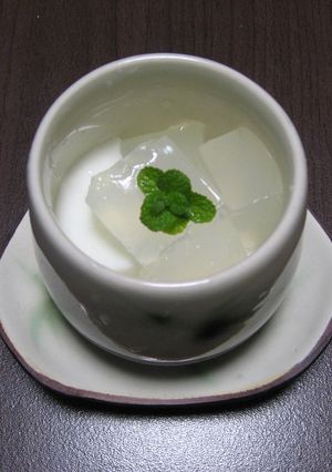 ゆずレモンとヨーグルト寒天-レシピのメイン写真