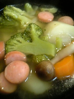 【我家のポトフ風野菜スープ】-レシピのメイン写真