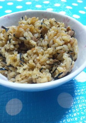 甘辛！ひじきとまぐろの炊き込みご飯-レシピのメイン写真