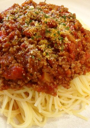 濃厚簡単☆香り漂う本格ミートソースを家で-レシピのメイン写真