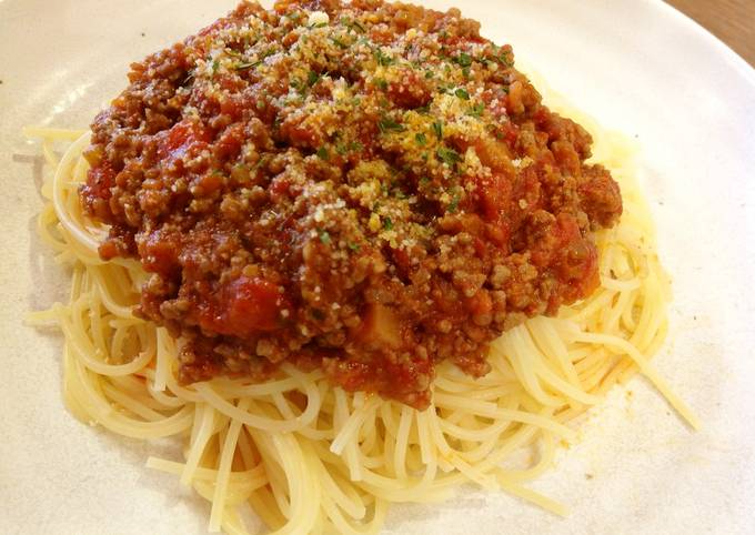 濃厚簡単☆香り漂う本格ミートソースを家で by あやまんくっきんぐ  