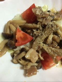 あったかキノコのサラダ-レシピのメイン写真