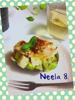簡単☆アボカドの半分でチーズ焼き-レシピのメイン写真