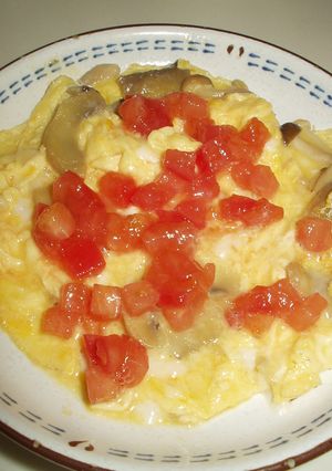 きのこのオムレツ-レシピのメイン写真